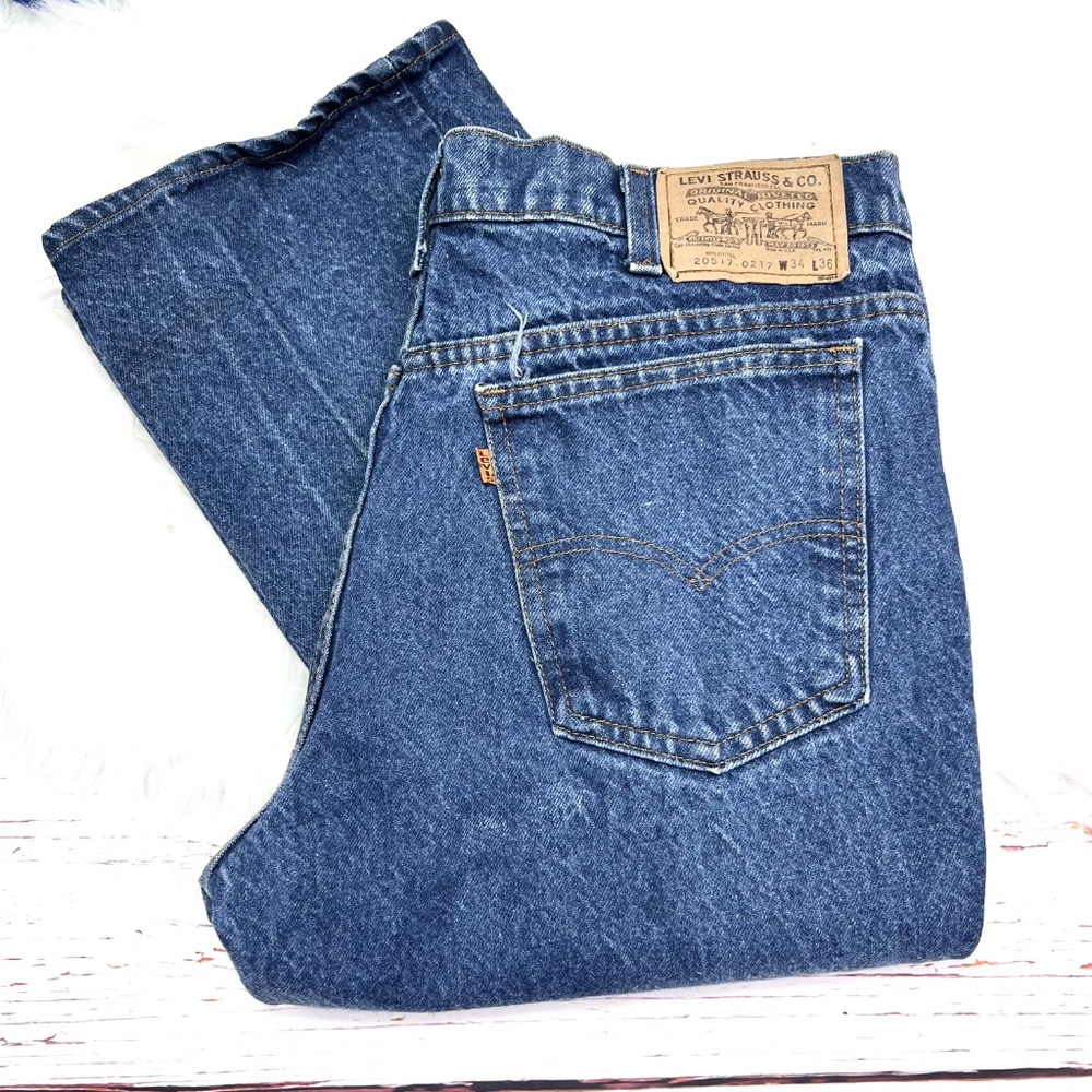 Levi's Men's Straight Blue Denim Jeans